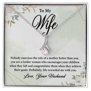 To My Wife| Alluring Necklace| Mother's Day | Birthday | Gift