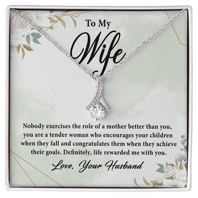 To My Wife| Alluring Necklace| Mother's Day | Birthday | Gift