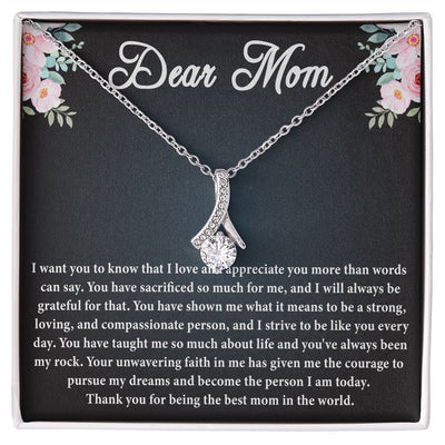 Dear Mom Alluring Necklace
