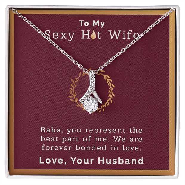 To My Sexy Hot Wife | Alluring Beauty Necklace |