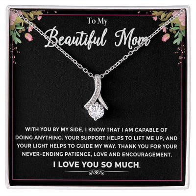To My Beautiful Mother | Alluring Beauty Necklace