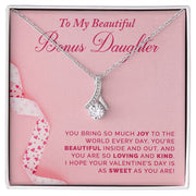 To My Bonus Daughter | Alluring Beauty Necklace |