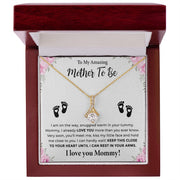 To My Amazing Mother to Be | Alluring Beauty Necklace