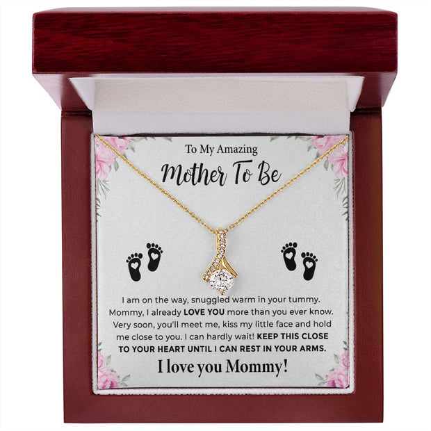 To My Amazing Mother to Be | Alluring Beauty Necklace