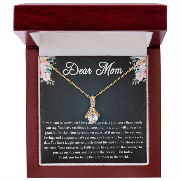 Dear Mom Alluring Necklace