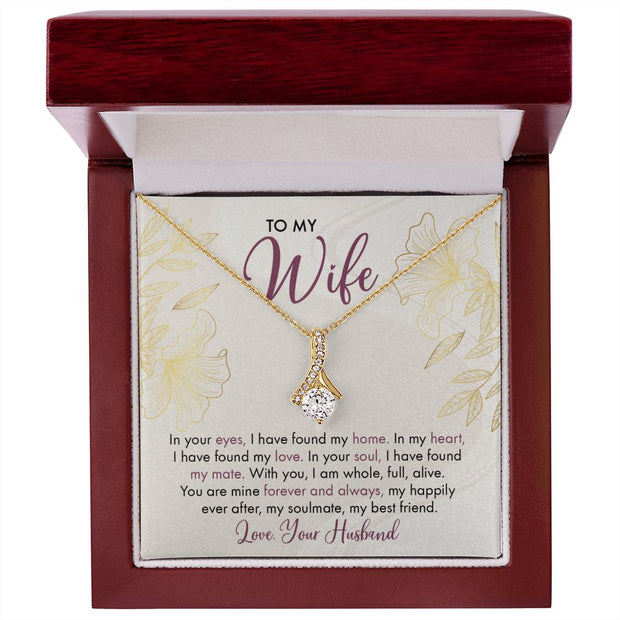 To My Wife | Alluring Beauty Necklace |