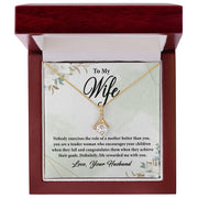 To My Wife| Alluring Necklace| Mother's Day | Birthday | Gift