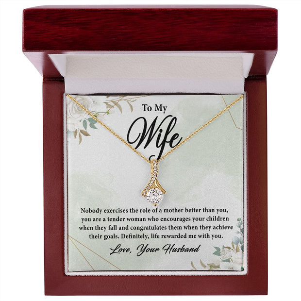 To My Wife| Alluring Necklace| Mother's Day | Birthday | Gift