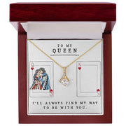 To My Queen | Alluring Beauty Necklace