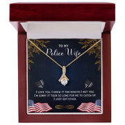 To My Police Wife | Alluring Beauty Necklace