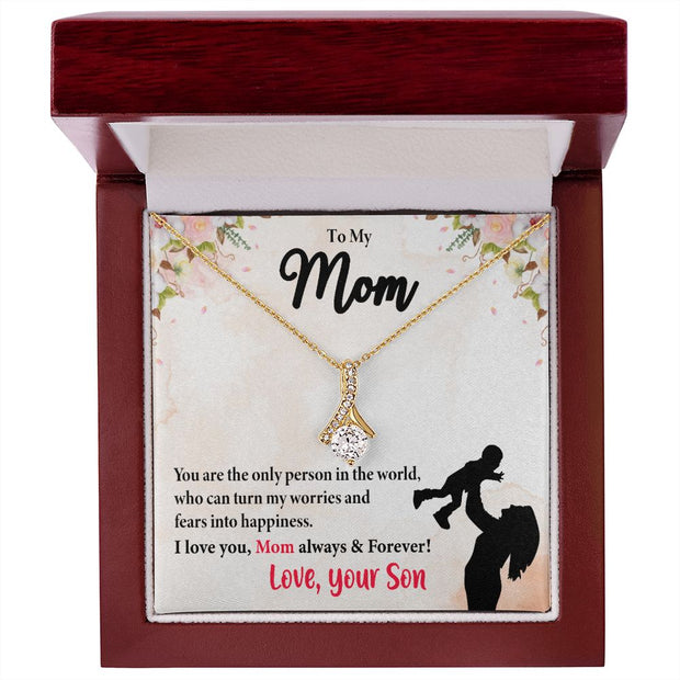 To My Mom| Alluring Beauty Necklace | From Son