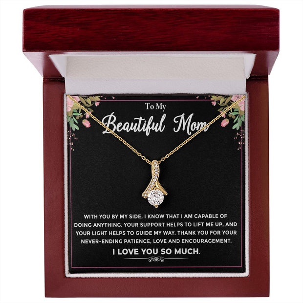 To My Beautiful Mother | Alluring Beauty Necklace