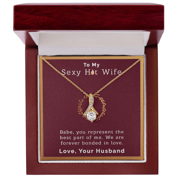 To My Sexy Hot Wife | Alluring Beauty Necklace |