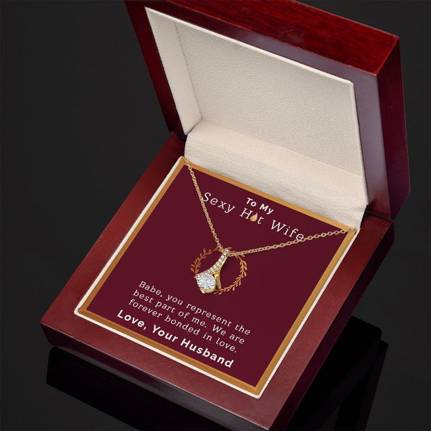 To My Sexy Hot Wife | Alluring Beauty Necklace |