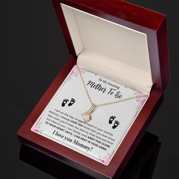 To My Amazing Mother to Be | Alluring Beauty Necklace