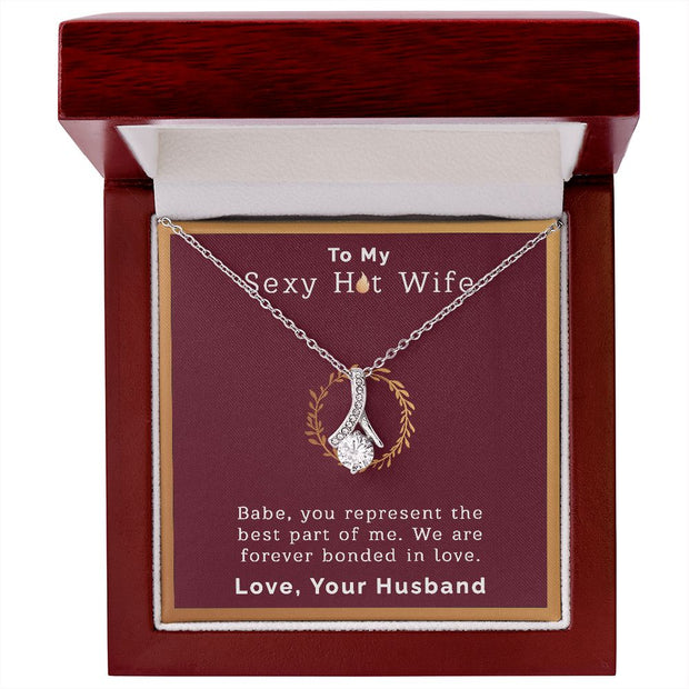 To My Sexy Hot Wife | Alluring Beauty Necklace |