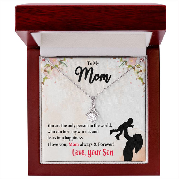 To My Mom| Alluring Beauty Necklace | From Son