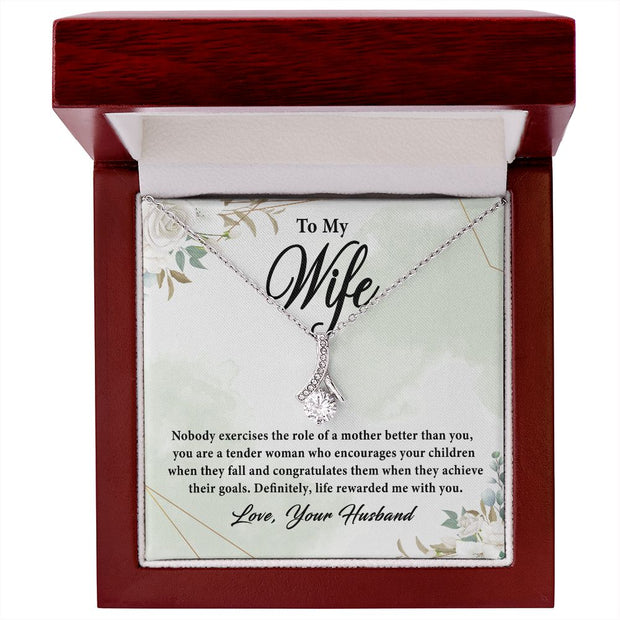 To My Wife| Alluring Necklace| Mother's Day | Birthday | Gift