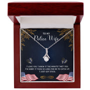To My Police Wife | Alluring Beauty Necklace