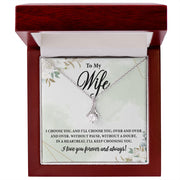 To My Wife No Necklace | Alluring Beauty Necklace