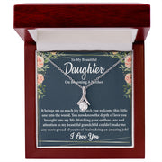 To My Beautiful Daughter on Becoming a Mother | Alluring Beauty Necklace