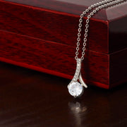 To My Beautiful Mom Alluring Necklace