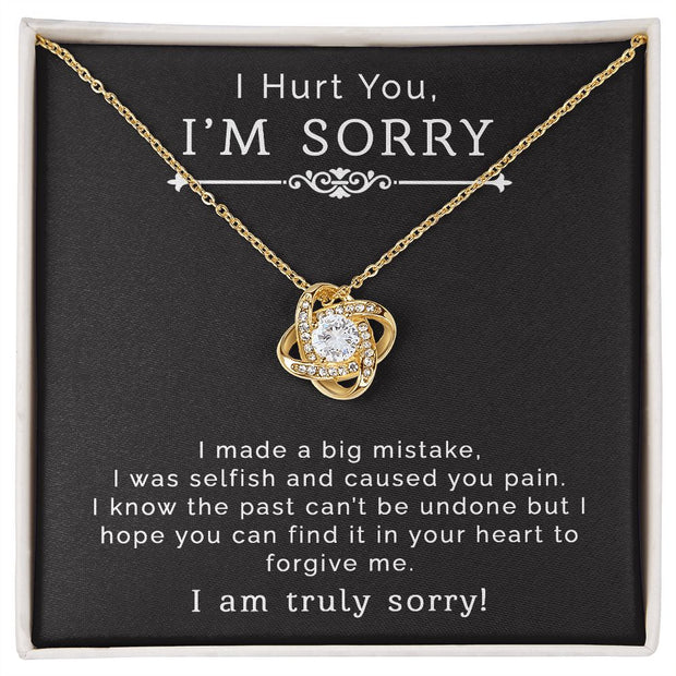 I'm Sorry | Love Knot Necklace
