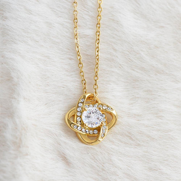 To My Wife | Love Knot Necklace