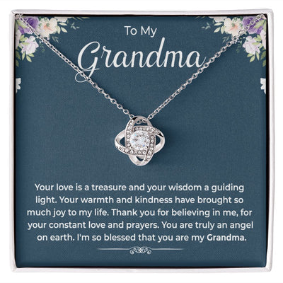 To my Grandma | Love Knot Necklace| Mother's Day| Birthday