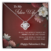 To My Future Wife | Love Knot Necklace |