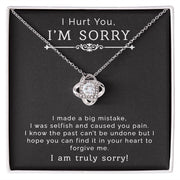 I'm Sorry | Love Knot Necklace