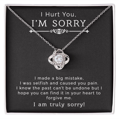 I'm Sorry | Love Knot Necklace