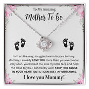 To My Amazing Mother to Be | Love Knot Necklace