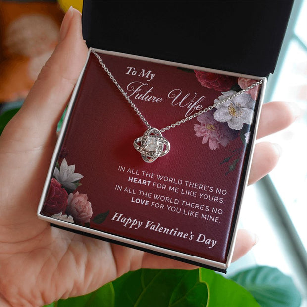 To My Future Wife | Love Knot Necklace |