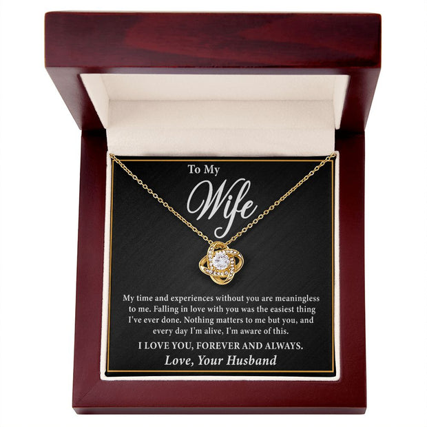 To my Wife | Love Knot Necklace