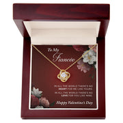 To My Fiancee | Love Knot Necklace |