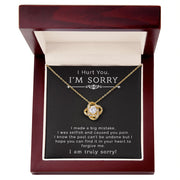 I'm Sorry | Love Knot Necklace