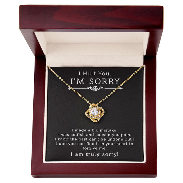 I'm Sorry | Love Knot Necklace