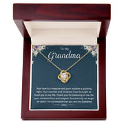 To my Grandma | Love Knot Necklace| Mother's Day| Birthday