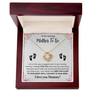 To My Amazing Mother to Be | Love Knot Necklace