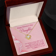 To My Daughter | Love Knot Necklace |