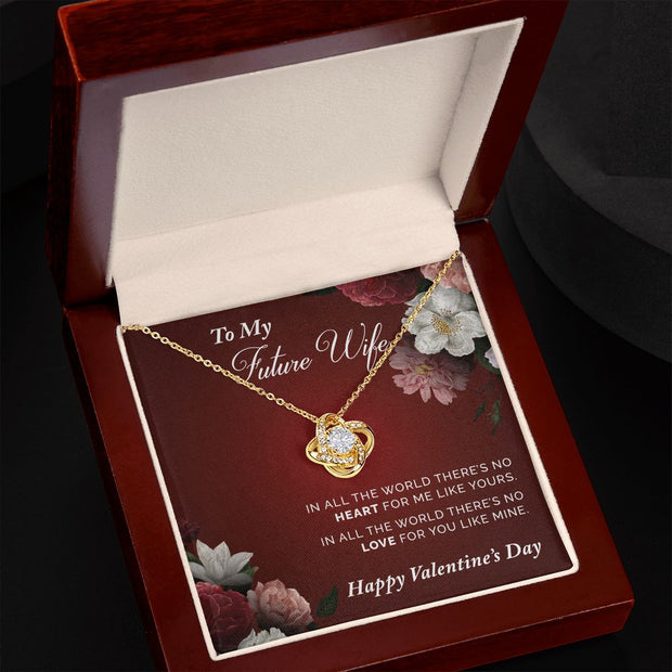 To My Future Wife | Love Knot Necklace |