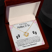 To My Amazing Mother to Be | Love Knot Necklace
