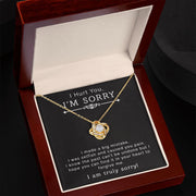 I'm Sorry | Love Knot Necklace