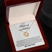 To the Mother of My Children| Love Knot Necklace| Mother's Day| Birthday Gift| Gift