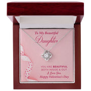 To My Daughter | Love Knot Necklace |