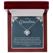 To my Grandma | Love Knot Necklace| Mother's Day| Birthday