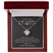 I'm Sorry | Love Knot Necklace