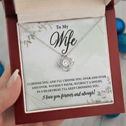 To My Wife | Love Knot Necklace