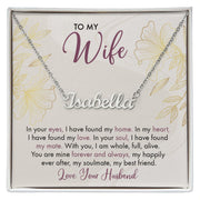 To My Wife | Personalized Name Necklace |